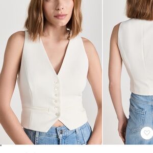 Favorite Daughter the favorite vest ivory
